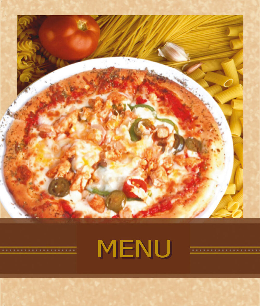 50 Porte menus PIZZA Décoration