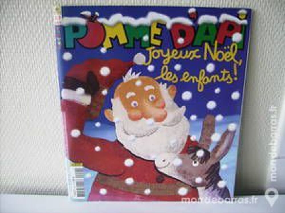 POMME D'API joyeux no&euml;l les enfants Livres et BD