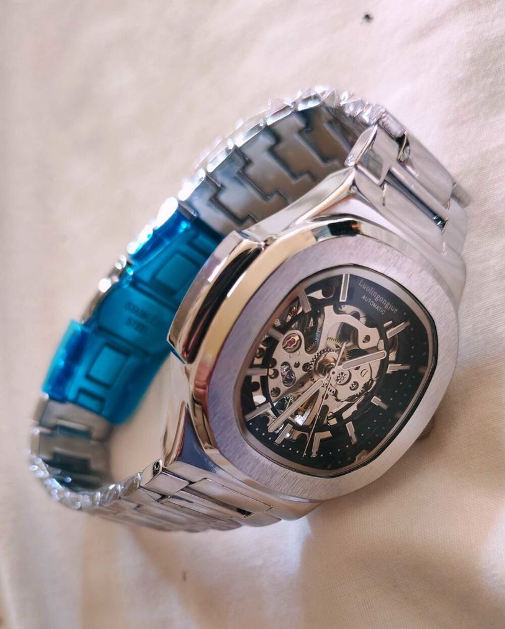 Montre Automatique Squelette Luolingongjie - Style Luxe / Design Sport Chic Bijoux et montres