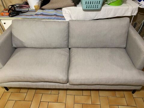 Canap 3/4 places gris chin 300 Chlons-en-Champagne (51)