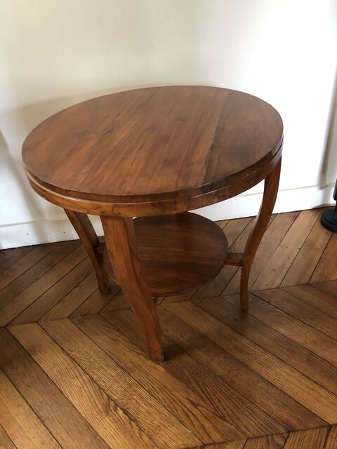 table ronde d'appoin merisier  85 Paris 17 (75)