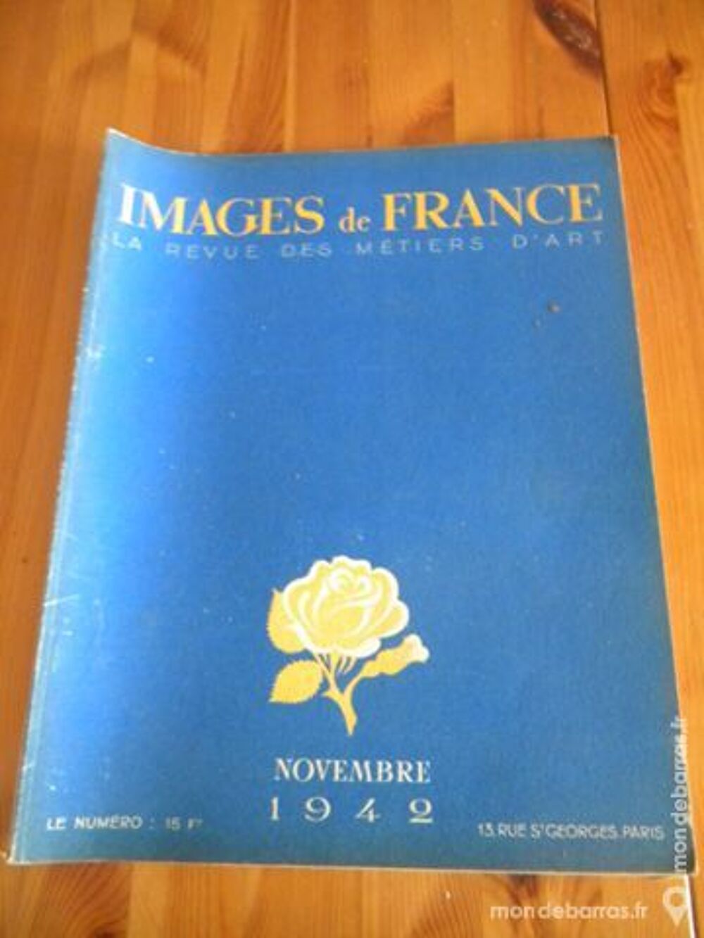 Images de France - Novembre 1942 Livres et BD