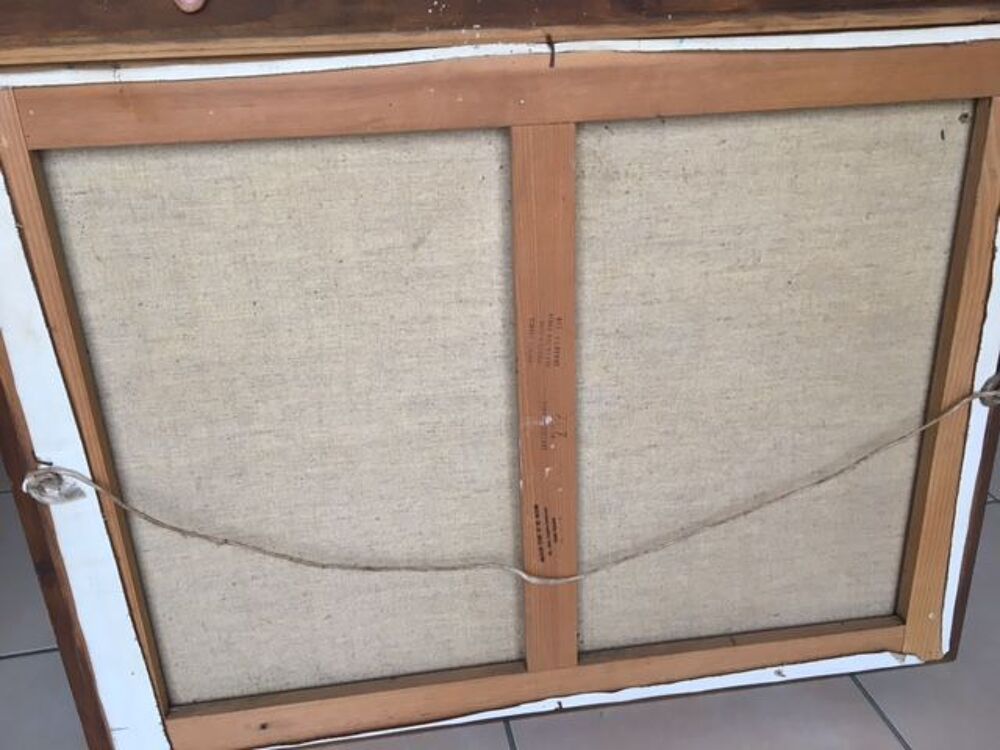 Tableau Battage &agrave; l'ancienne 
Décoration