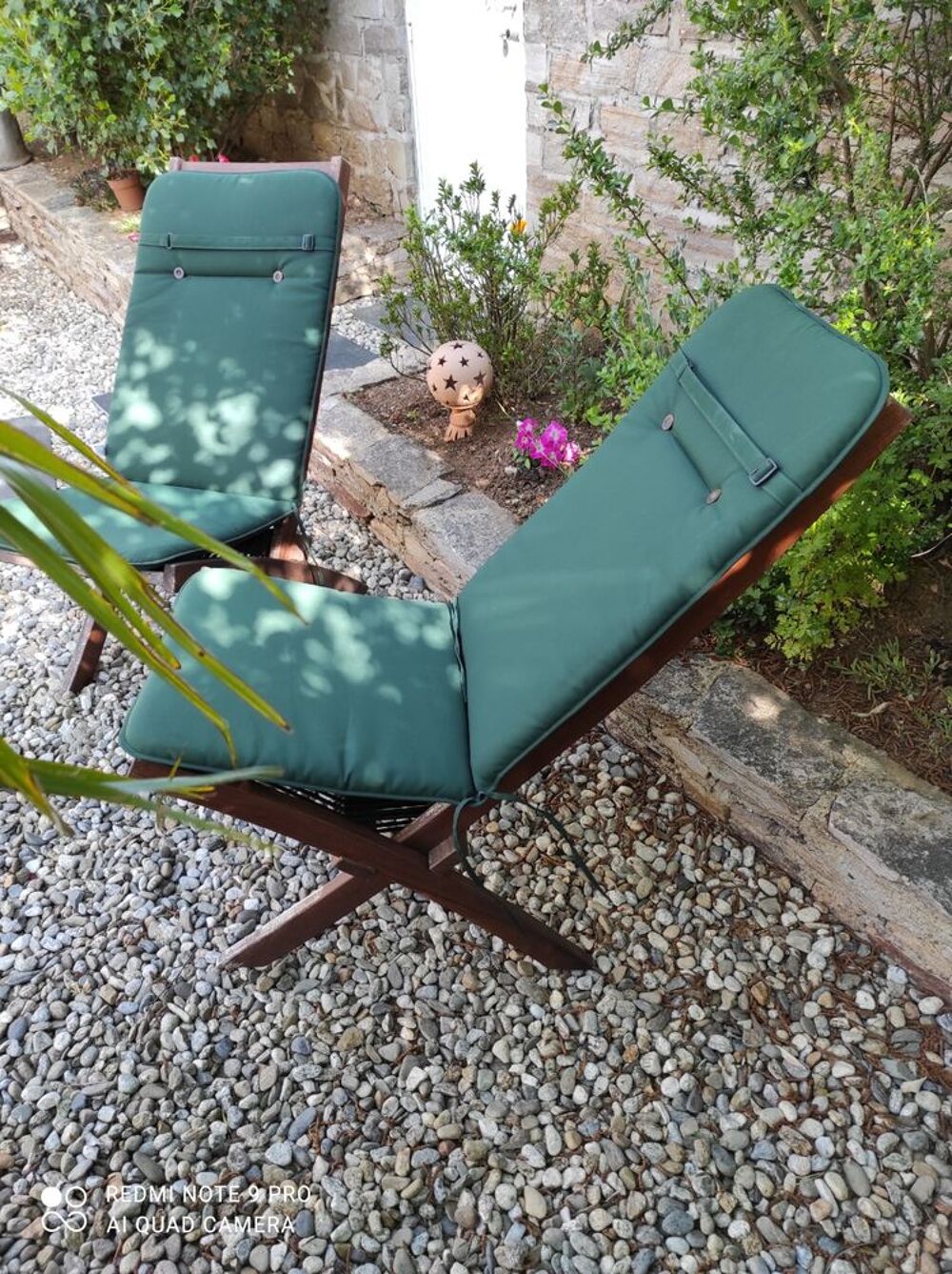 2 coussins de fauteuils ext&eacute;rieur " neufs " Jardin