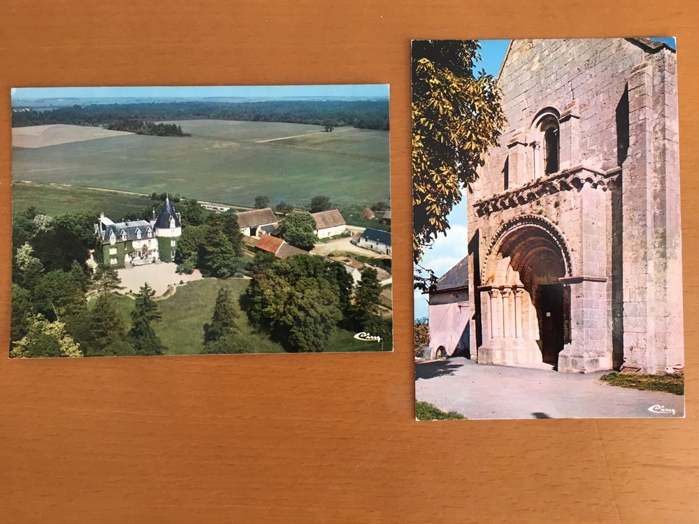 Lot de 4 cartes postales de Segry (36) - Collection 
