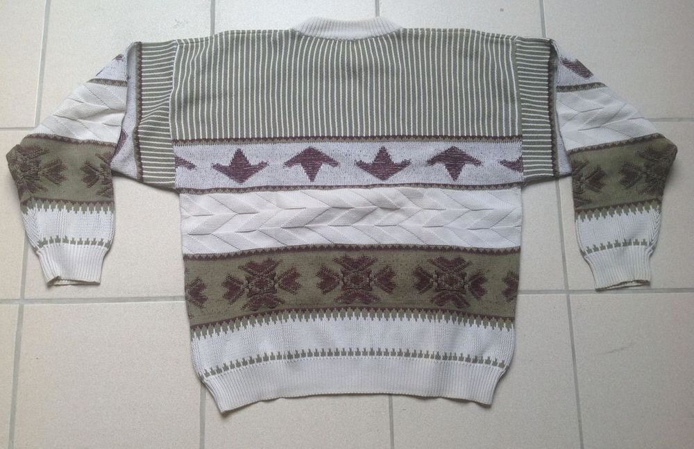 PULL MEXX BLANC &Agrave; MOTIF TAILLE L Envoi Possible
Vtements