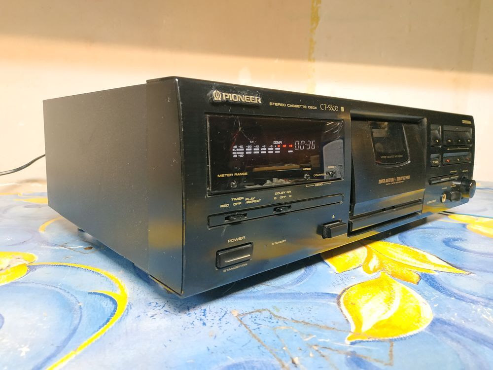 PIONEER CT-S320 Platine Lecteur / Enregistreur K7 - R&eacute;vis&eacute;e Audio et hifi