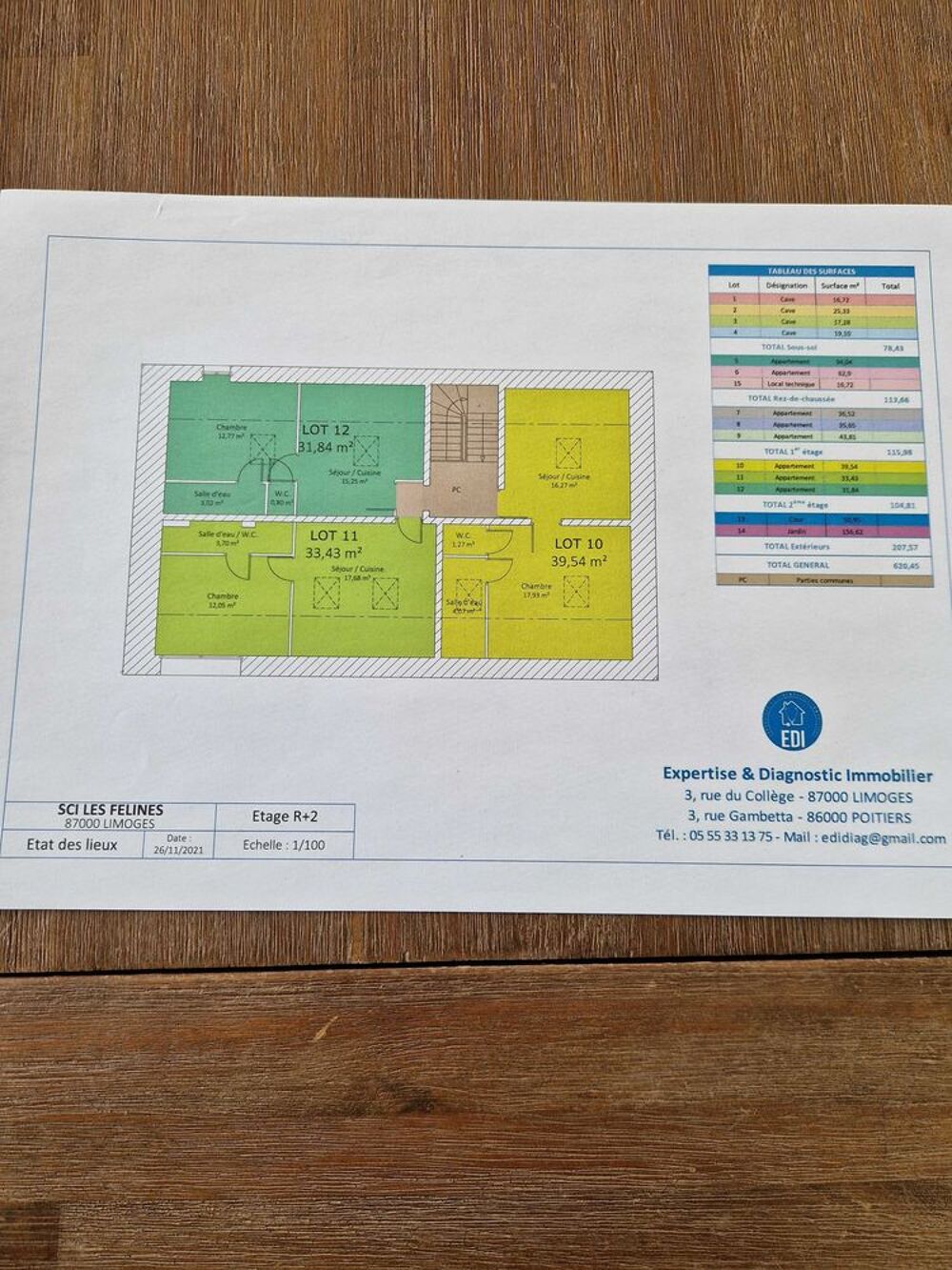 Vente Immeuble plusieurs appartements Limoges-fourches