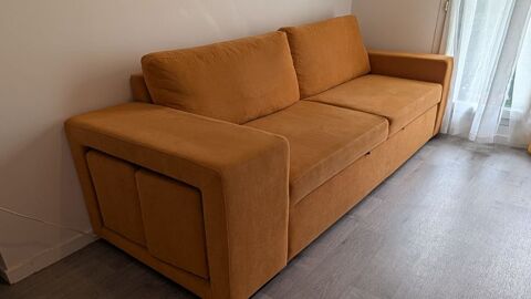 Canap droit convertible 3 places ZACK ? 400 400 Esbly (77)
