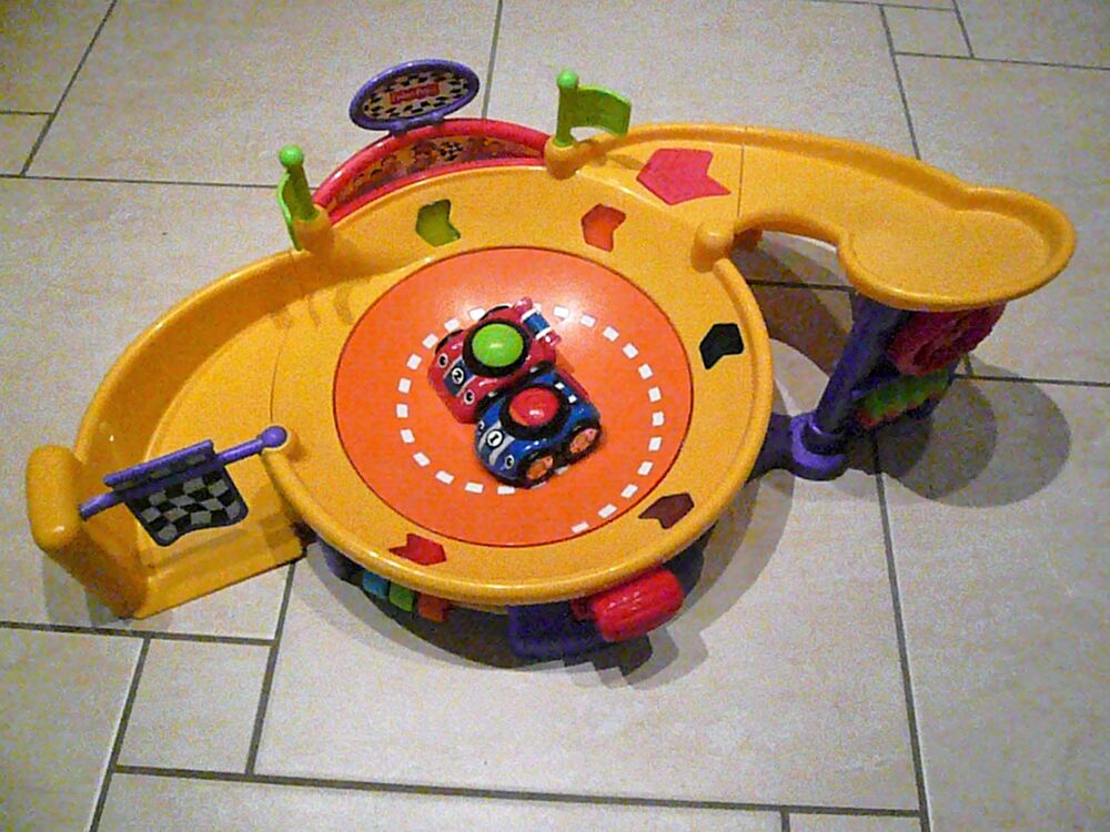 Circuit Roll and Racers Fisher Price ? Jouet 1er &acirc;ge Jeux / jouets