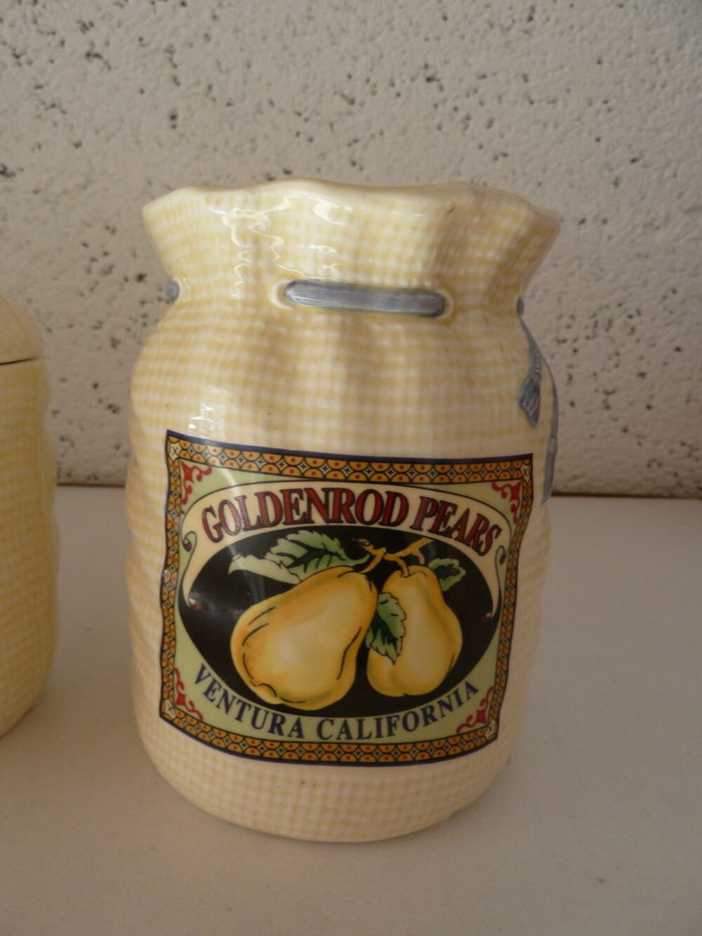 Lot de 5 pots d&eacute;coratifs Décoration