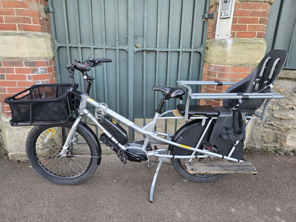 Yuba Kombi E5 Family Edition - gris Vélos