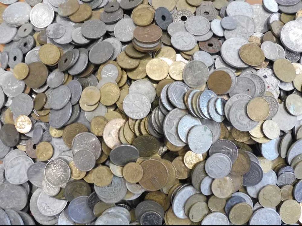 lot ancien francs 