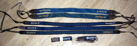 5 sangles d'epaule ou bandouliere sigl�es SONY pour app.phot 2 Versailles (78)
