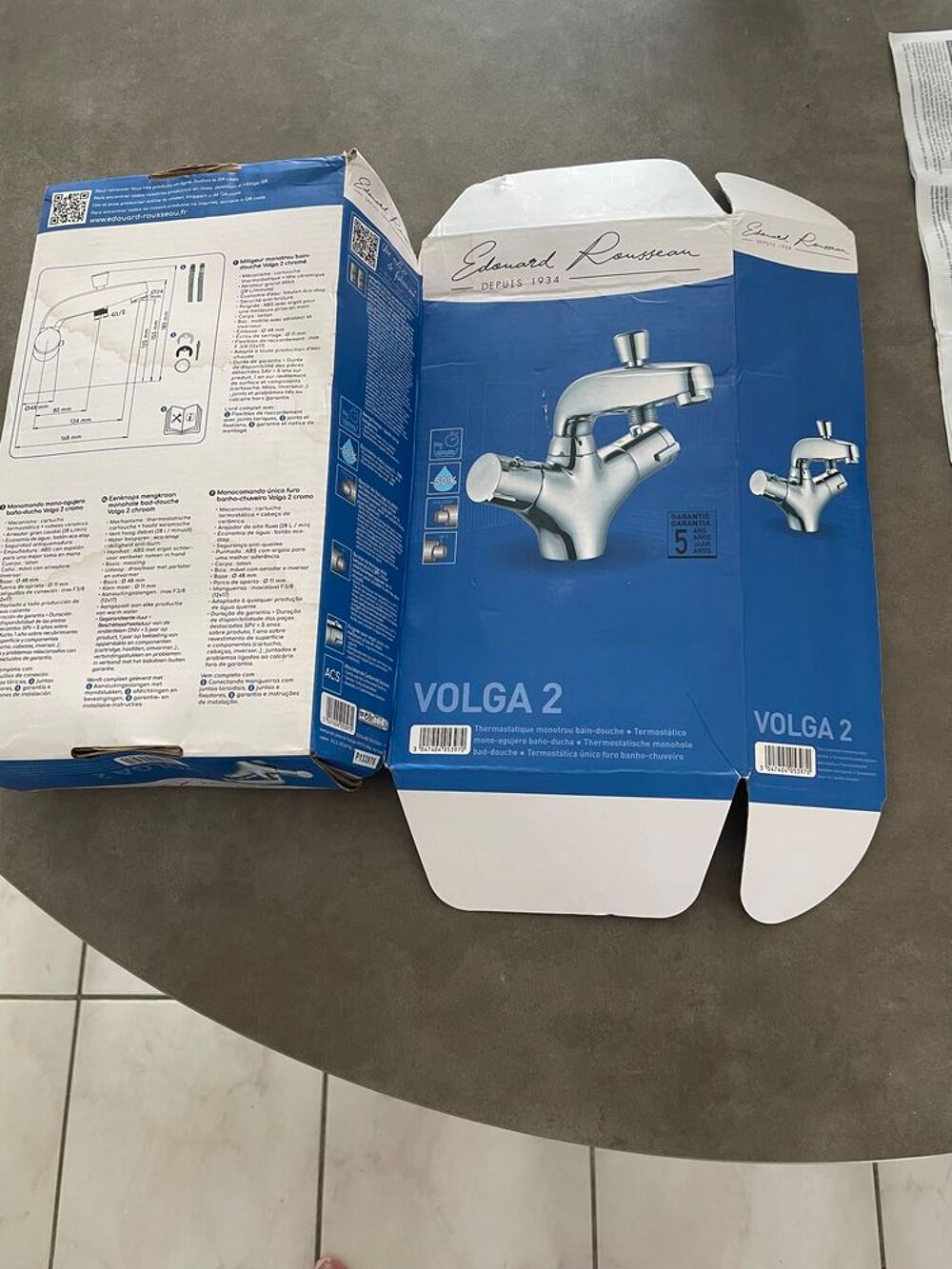 mitigeur thermostatique monotrou pour baignoire Bricolage
