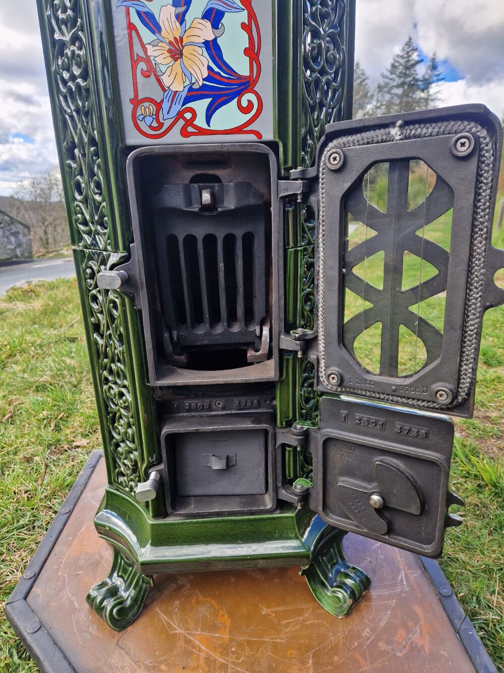 Po&ecirc;le &agrave; bois Godin "Belle &eacute;poque" Bricolage
