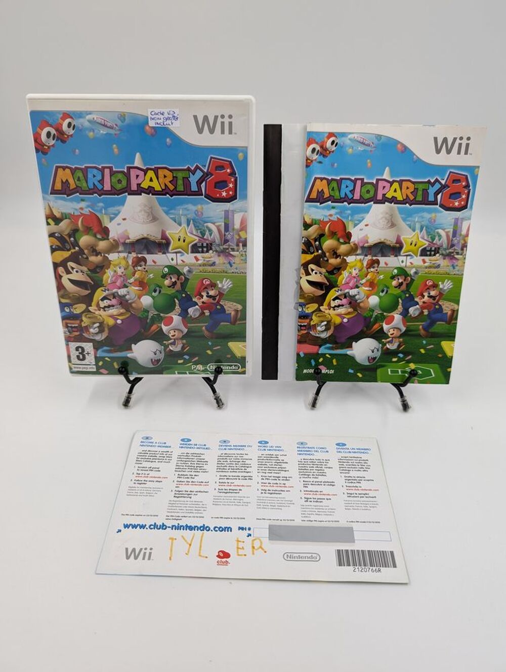 Jeu Nintendo Wii Mario Party 8 en boite, complet + VIP OK Consoles et jeux vidéos