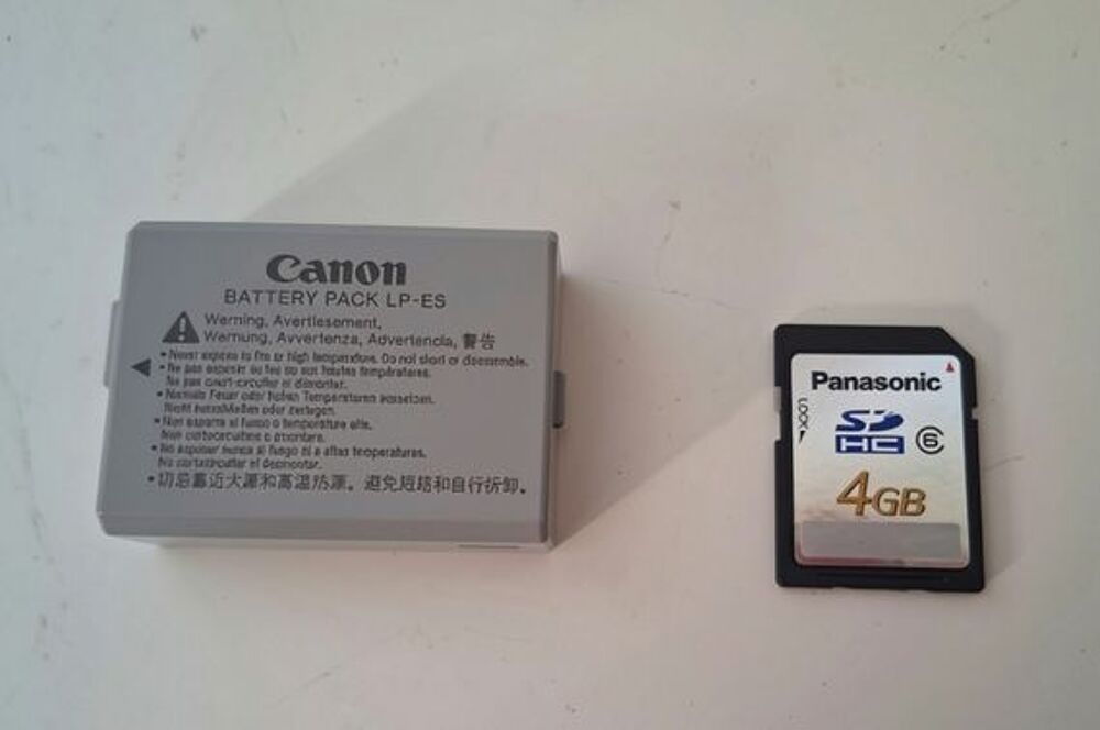 Appareil photo reflex Canon EOS 500D avec accessoires Photos/Video/TV