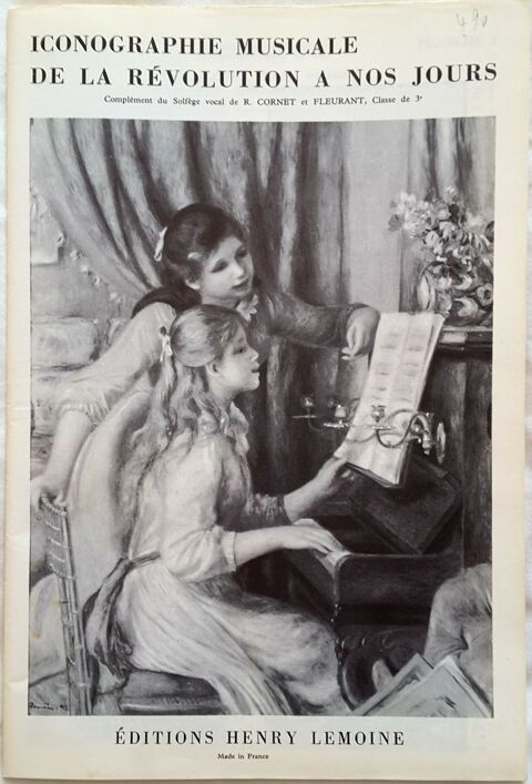 Iconographie musicale de la révolution à nos jours ? classe 10 Limoges (87)