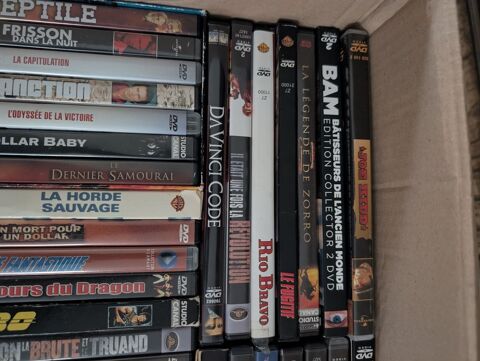 55 DVD dont 3 coffrets western,action,...etc. Millau (12)