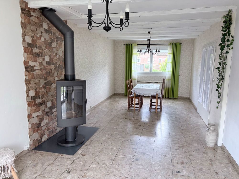 Vente Maison 205000€  Pecquencourt 4p 101,48m2+25m2 cellier/garage Pecquencourt