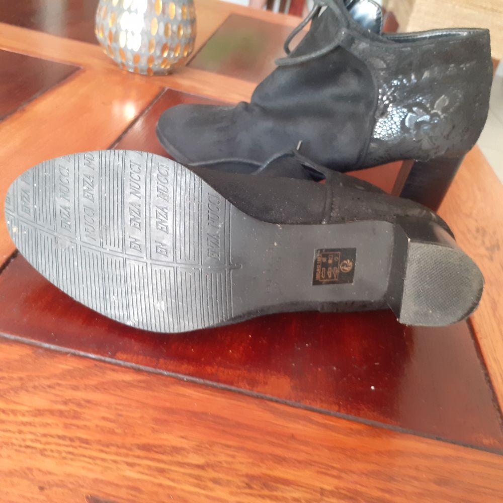 chaussures &agrave; lacets cuir et nubuck Chaussures