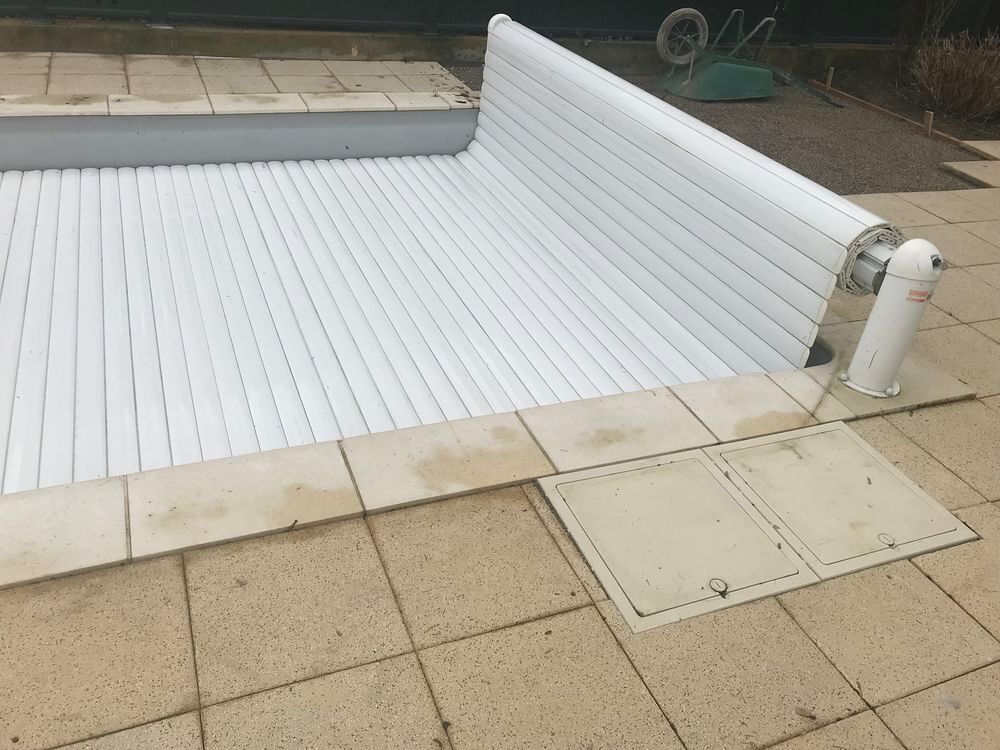 Rideau de piscine Jardin