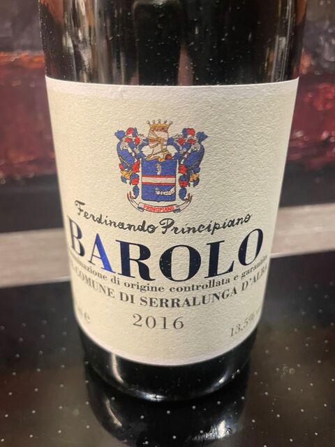 1 Bt BAROLO DEL COMMUNE DI SERRALUNGA D'ALBA 2016 - Fernandi 85 Vigneux-sur-Seine (91)