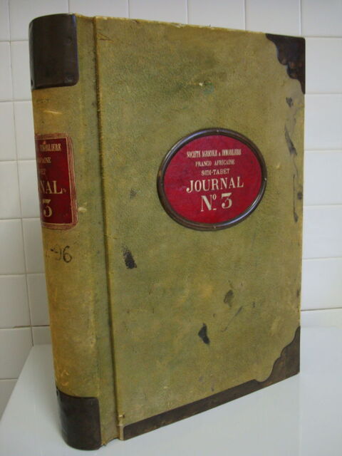 Livre ancien colonies ,registre,objet ancien,commerce 43 Is-sur-Tille (21)