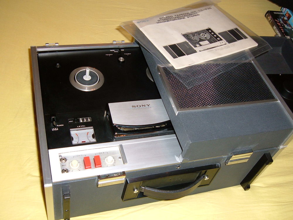 S O N Y (mod&egrave;le TC -530 ) 1973 &agrave; bandes Audio et hifi