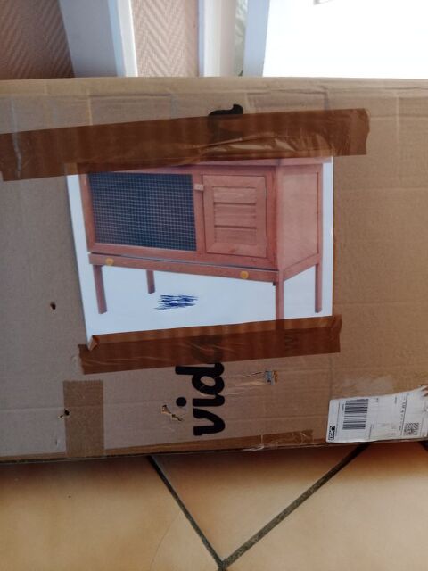 une cage pour lapin 50 80400 Ham