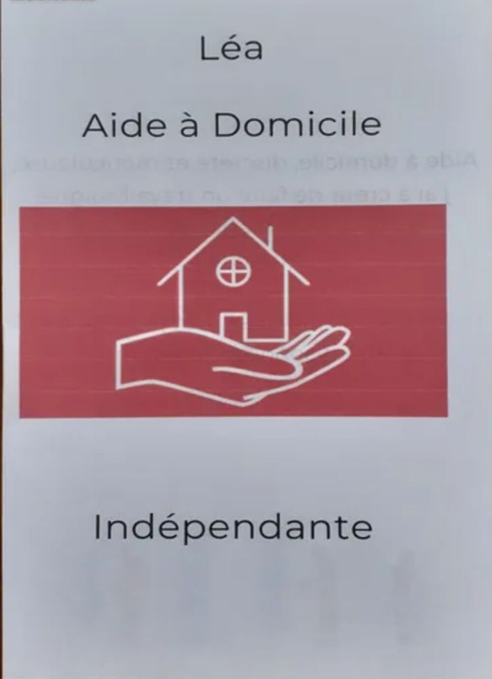   Aide à domicile  