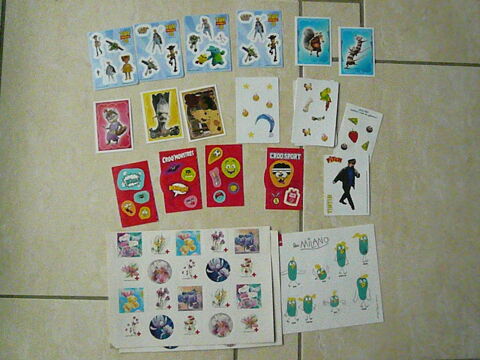 Lot d'autocollants pour enfants 5 Franqueville-Saint-Pierre (76)