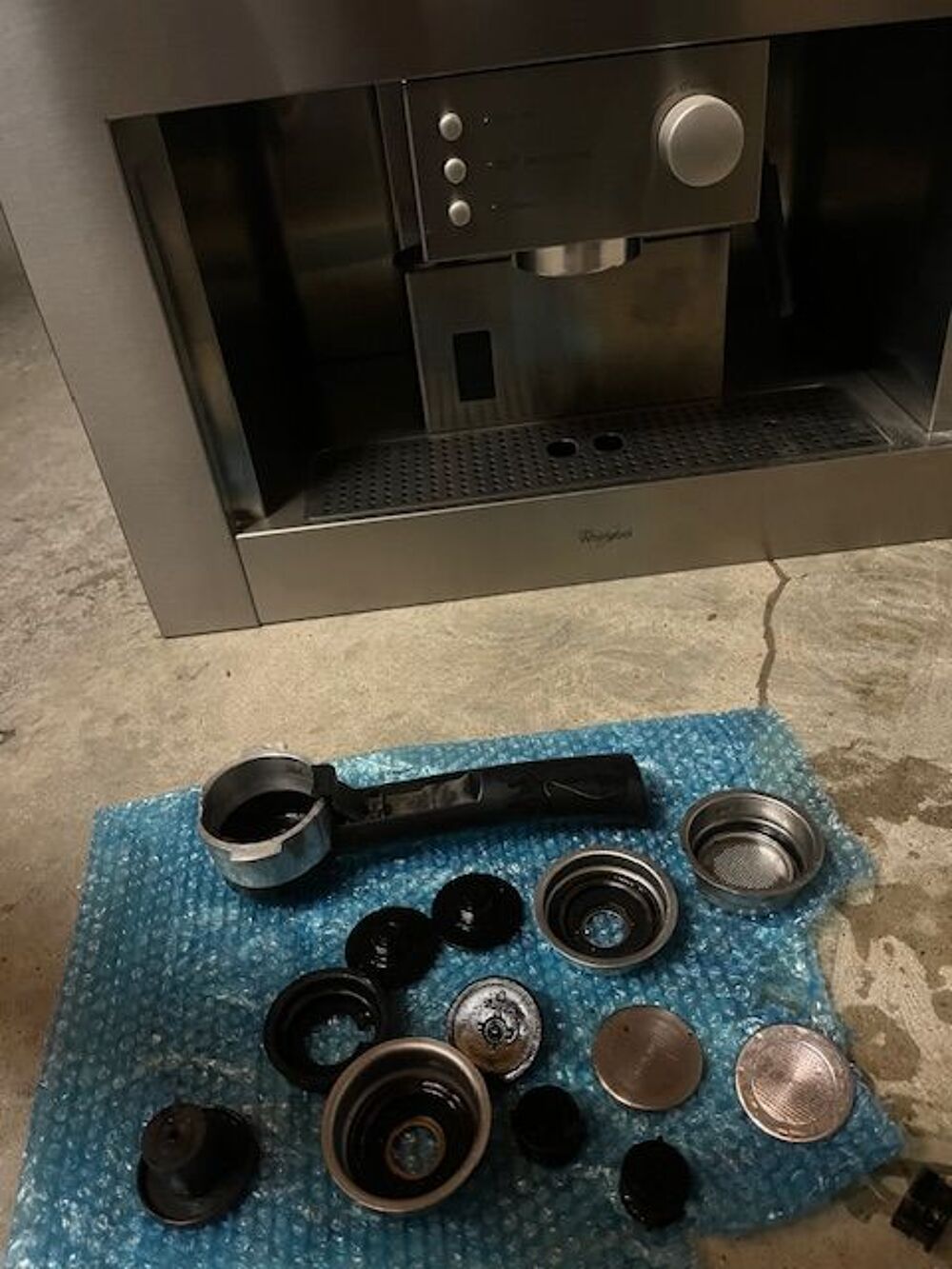 machine &agrave; caf&eacute; encastrable Whirlpool Electromnager