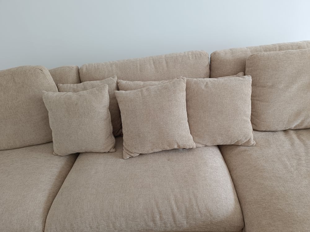 Canap&eacute; d'angle beige Meubles