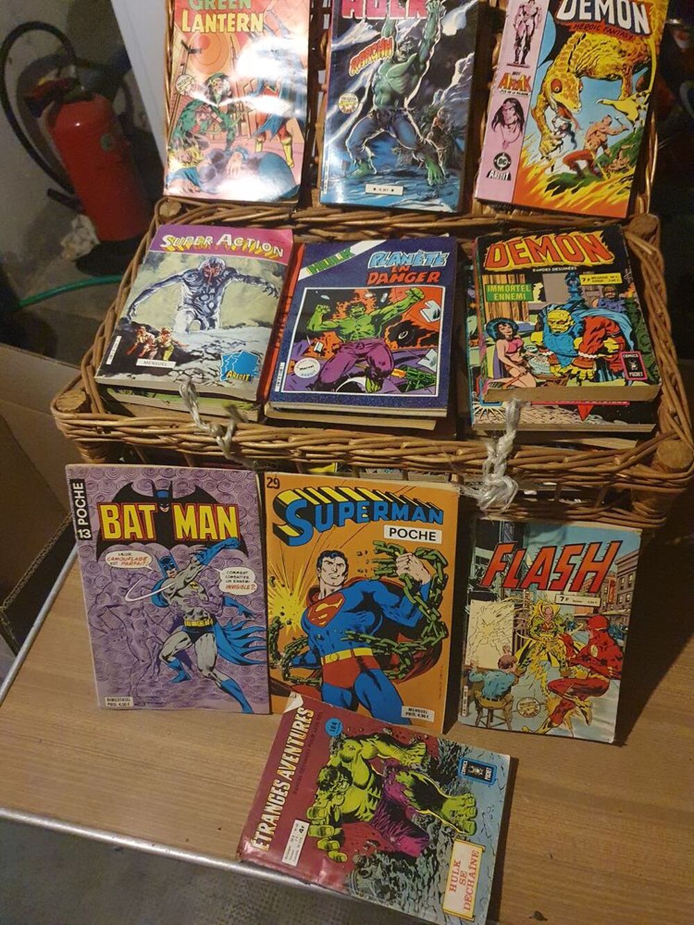 Divers lots de bandes dessin&eacute;e comics Livres et BD