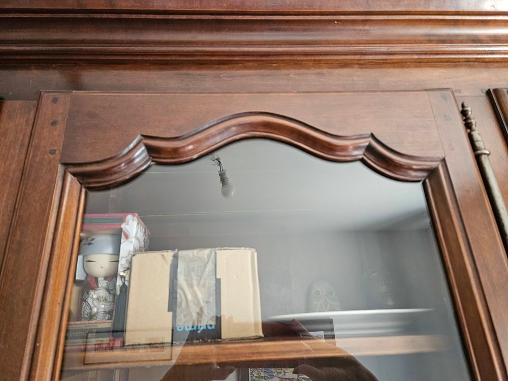 biblioth&egrave;que bahut en merisier massif Louis XIV Meubles