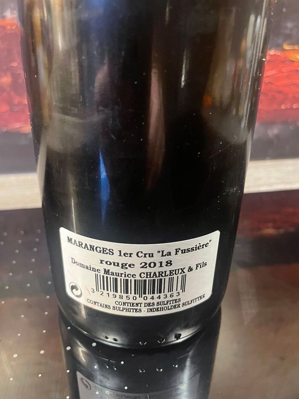 1 Bt MARANGES 1er Cru La Fussiere 2018 Domaine M.CHARLEUX Cuisine