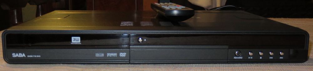 Lecteur et graveur DVD Saba DVDR 710 DVX Photos/Video/TV