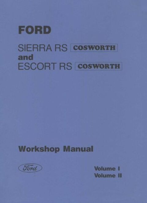 Manuel d'atelier Ford escort Cosworth 10 Als (30)