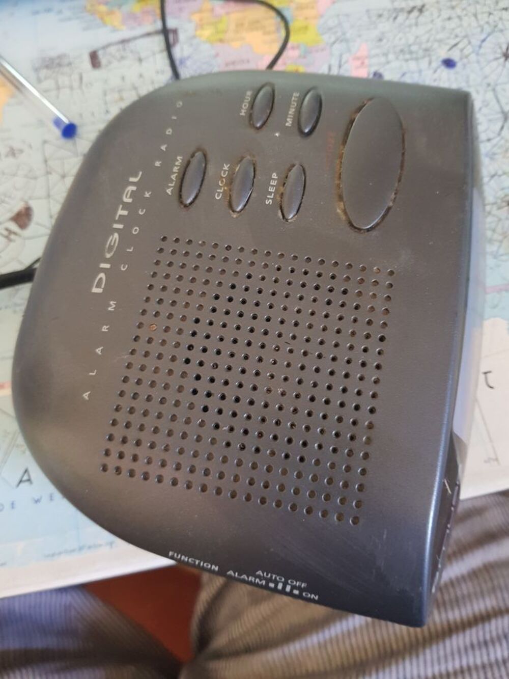 Radio r&eacute;veil digital Muse noir Audio et hifi
