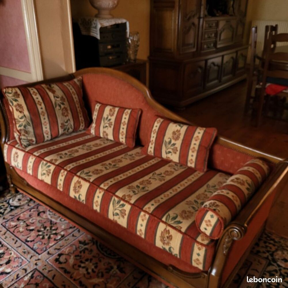 Banquette 2 places+meridienne transformable Meubles