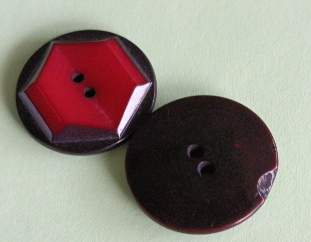 Candy Pop 7 Boutons Graphiques et 2 Hexagones Vintage N&deg;97 