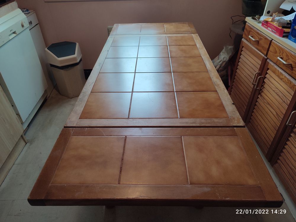 Table allongeable salle &agrave; manger &amp; Cuisine 6 places Meubles