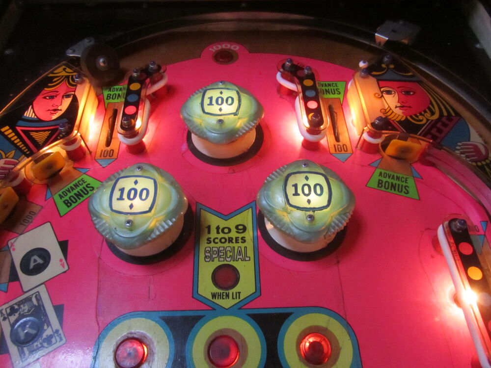 Flipper &eacute;lectrom&eacute;canique Dealers choice Jeux / jouets