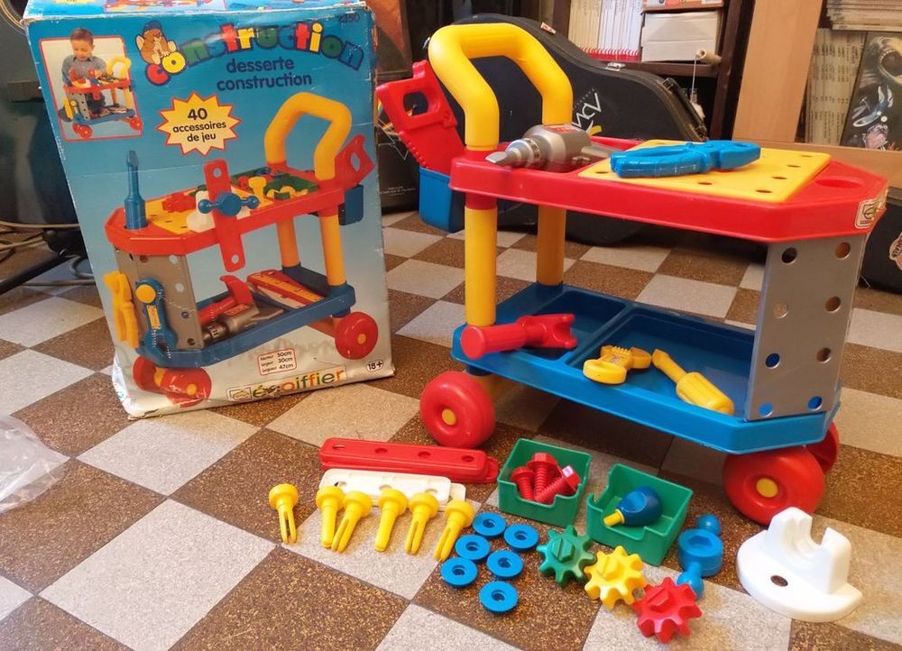Chariot outils Ecoiffier 18mois+ Jeux / jouets