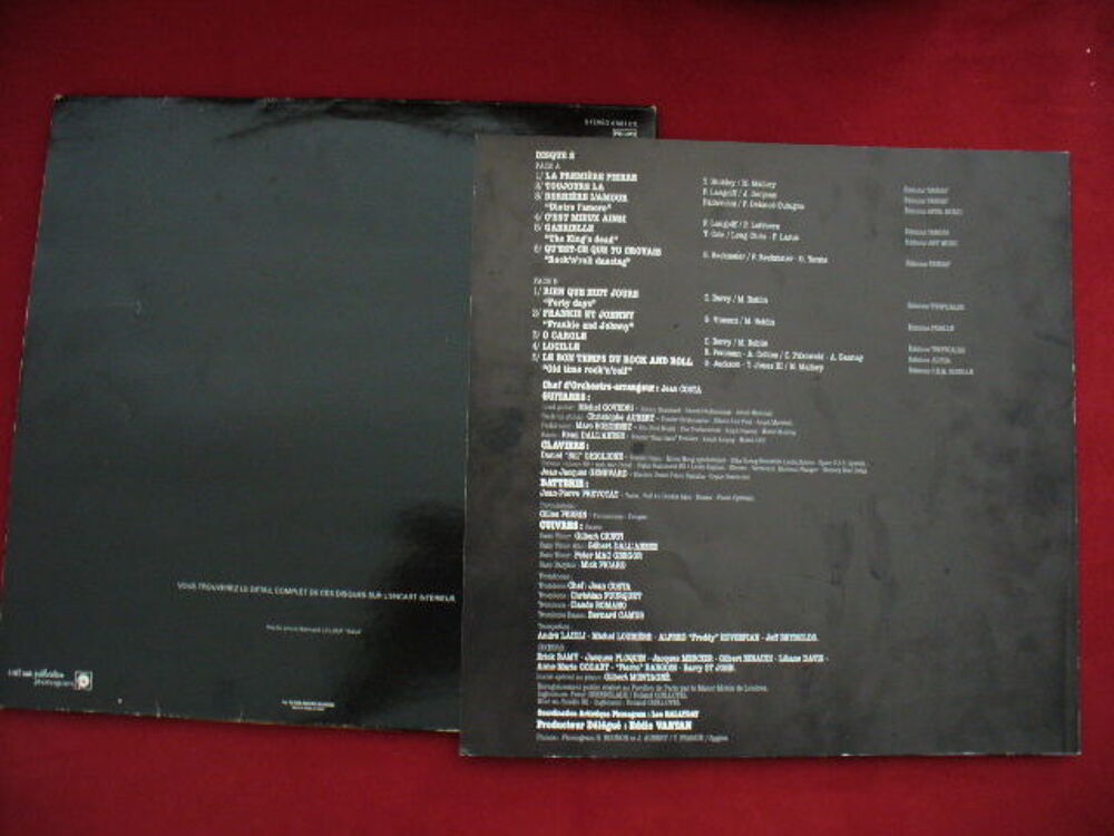 33 TOURS J H 2 DISQUES LIVE PAVILLON de PARIS CD et vinyles