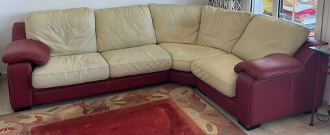 Canap d'angle en cuir 600 Nice (06)