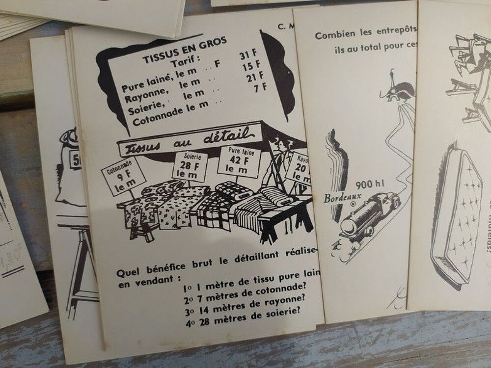 Les Probl&egrave;mes par L'Image CM1 Beugin-Winkopp ca1950 