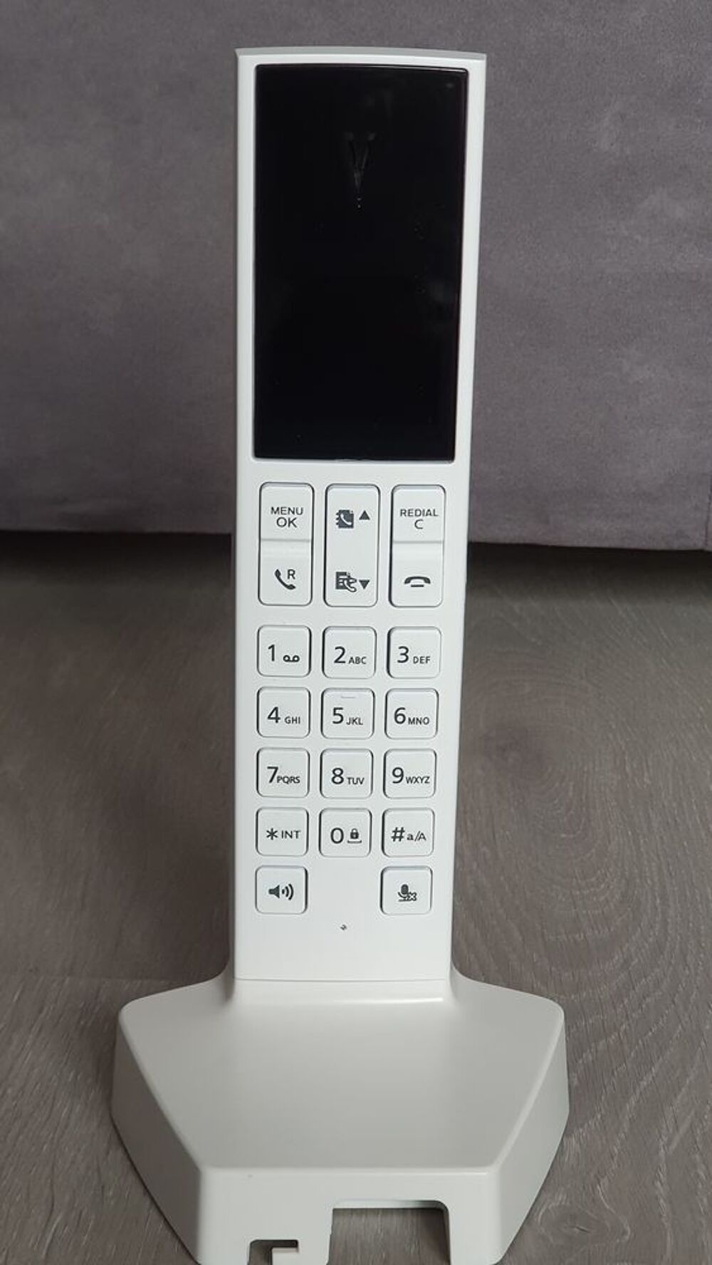 T&eacute;l&eacute;phone fixe sans fil PHILIPS Lin&eacute;a V Blanc Téléphones et tablettes